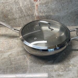 Biltmore Saute Pan Heavy Duty With Glass Lid